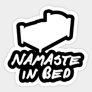 namaste yoga Sticker